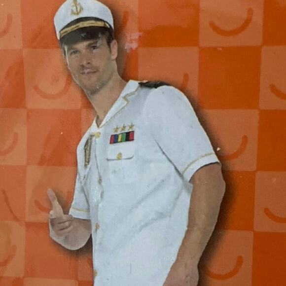 HALLOWEEN COSTUME NAVY CAPTAIN MEN SIZE XXL TRICK OR TREAT VERSATILE - Picture 8 of 14